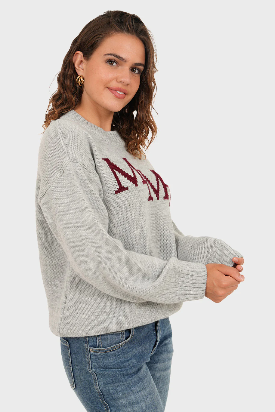 "MMT" sweater grey - Image 3
