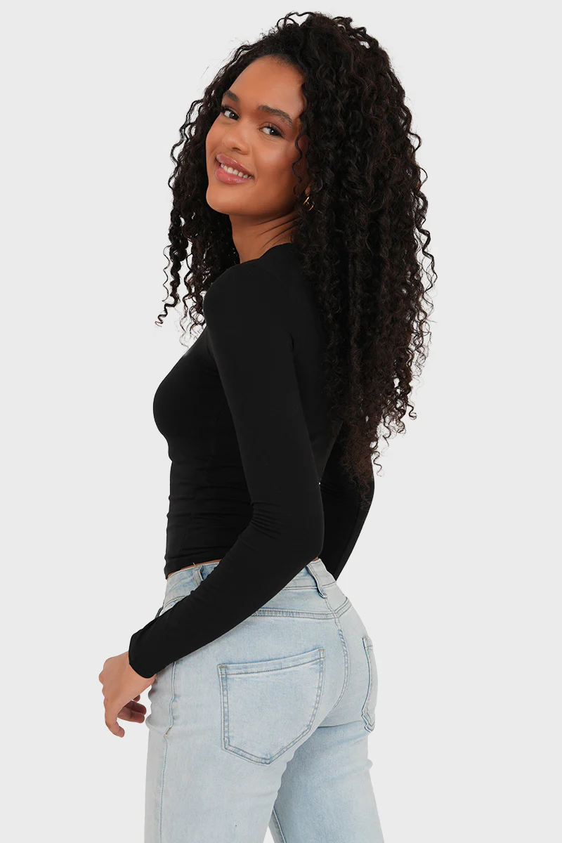 "Muse" top black - Image 3