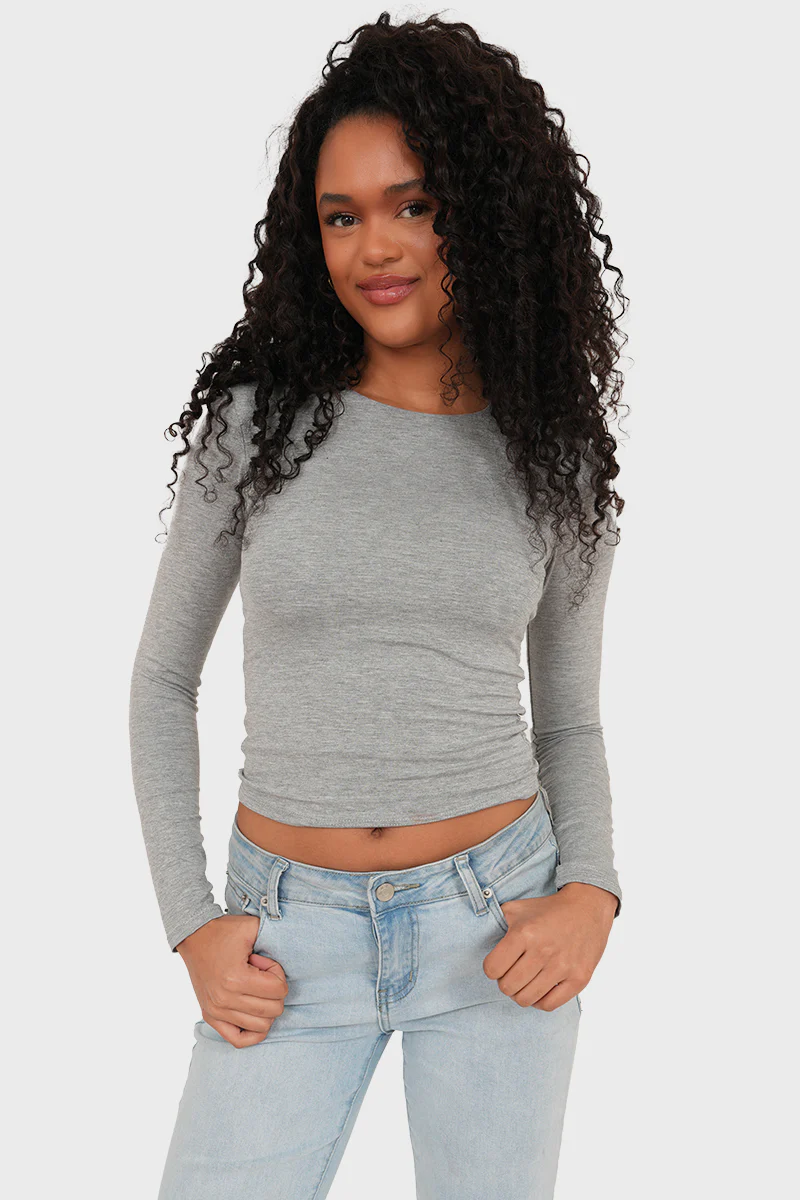 "Muse" top grey - Image 4