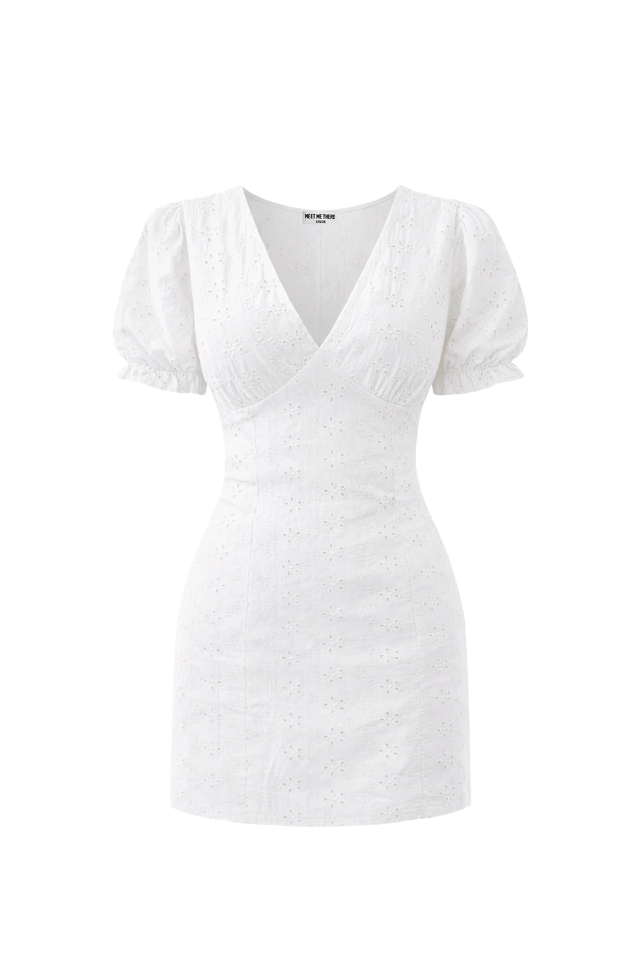 "Carly" dress white - Image 4