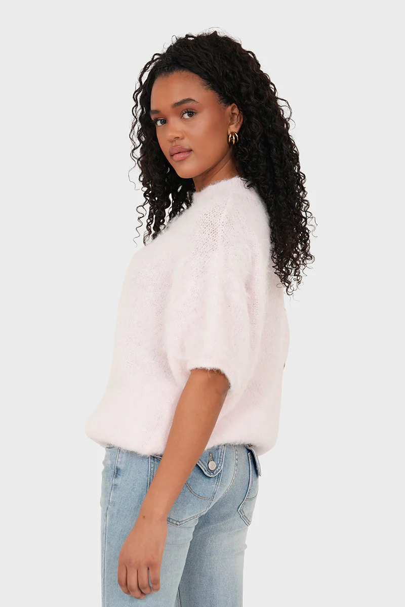 "Noor" sweater light pink - Image 4