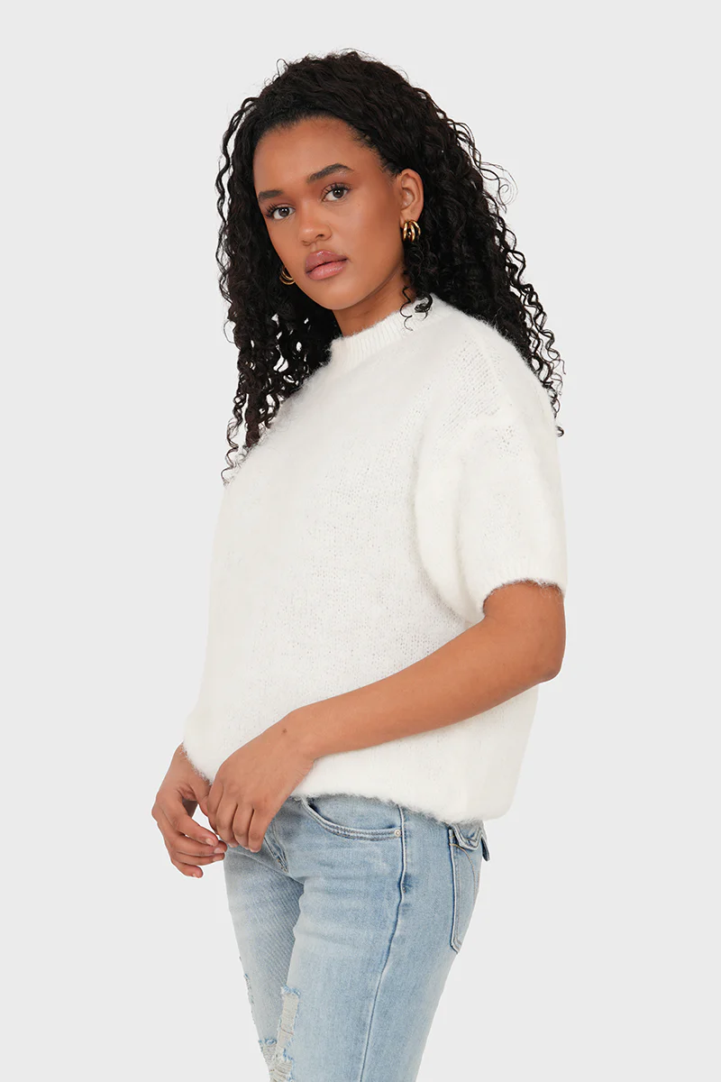 "Noor" sweater light creme - Image 3