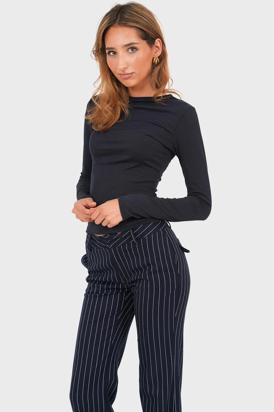 "Office" pants navy - Image 3
