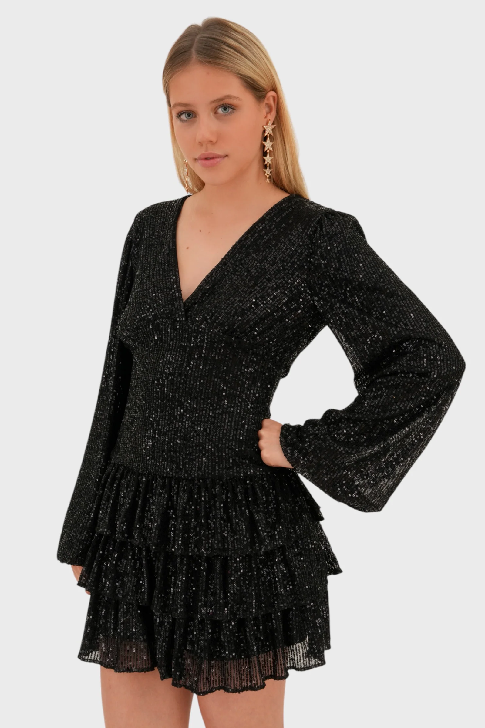"Paris" dress black - Image 5