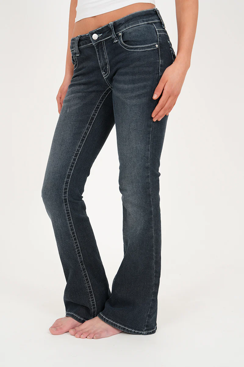 "Parker" flared jeans dark blue - Image 4