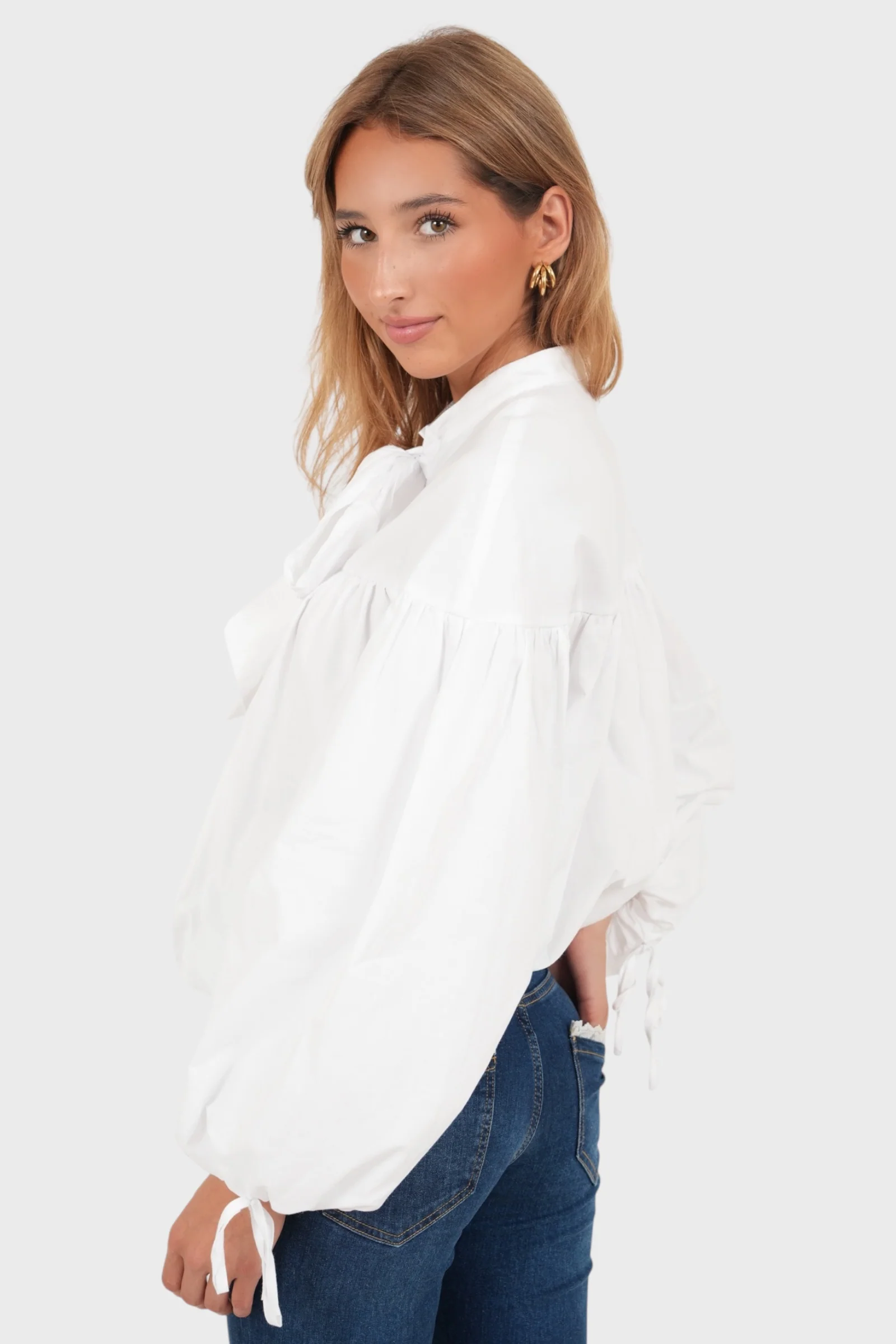 "Poppy" blouse white - Image 4