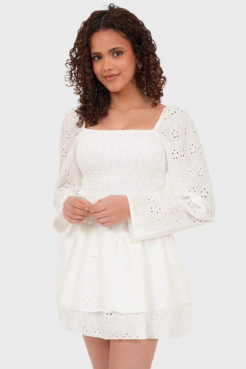 "Portofino" dress white - Image 3