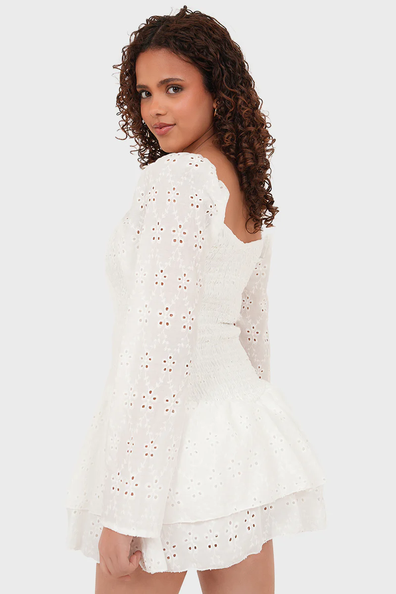 "Portofino" dress white - Image 4