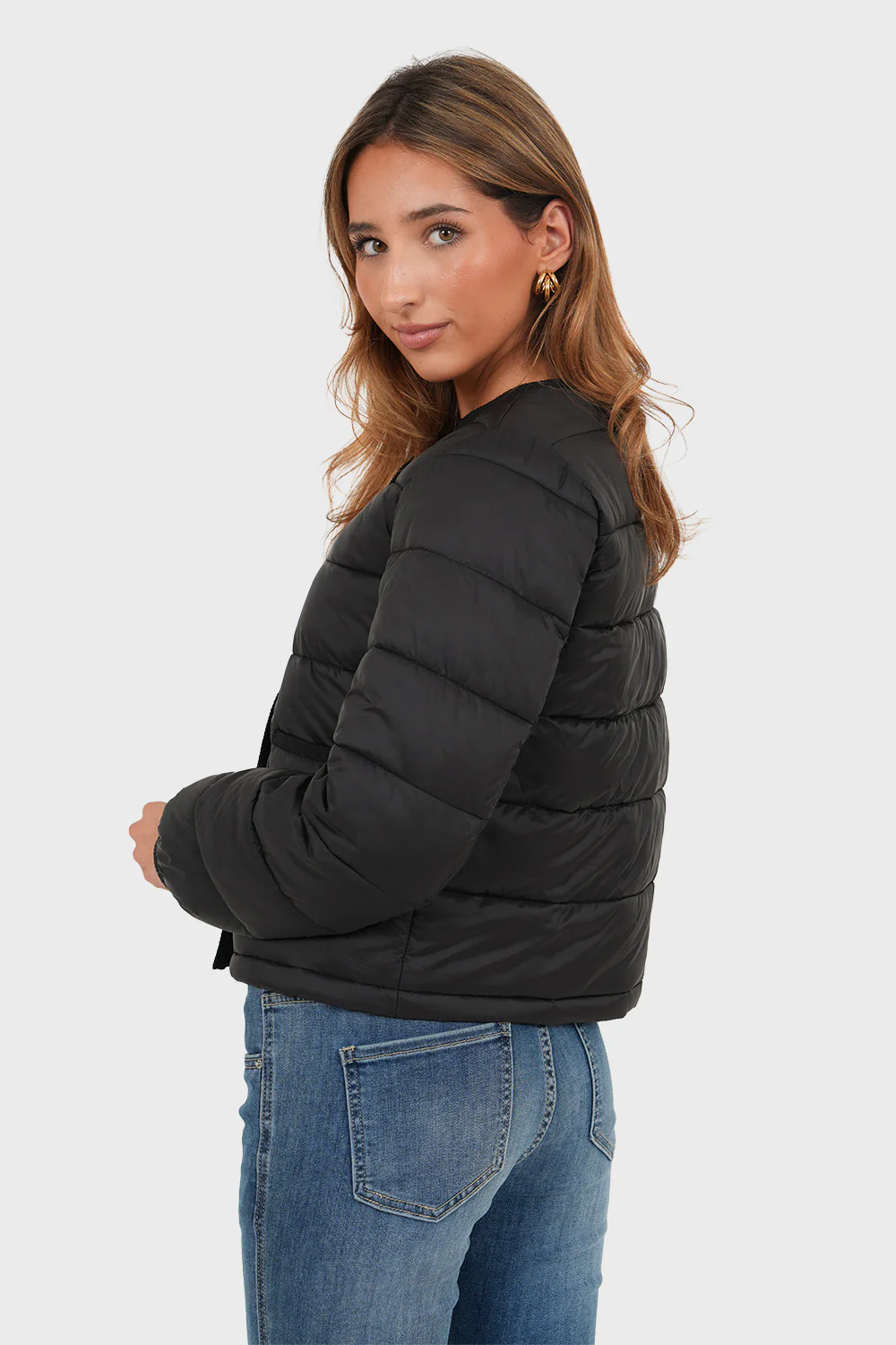 "Pullover" puffer black - Image 2