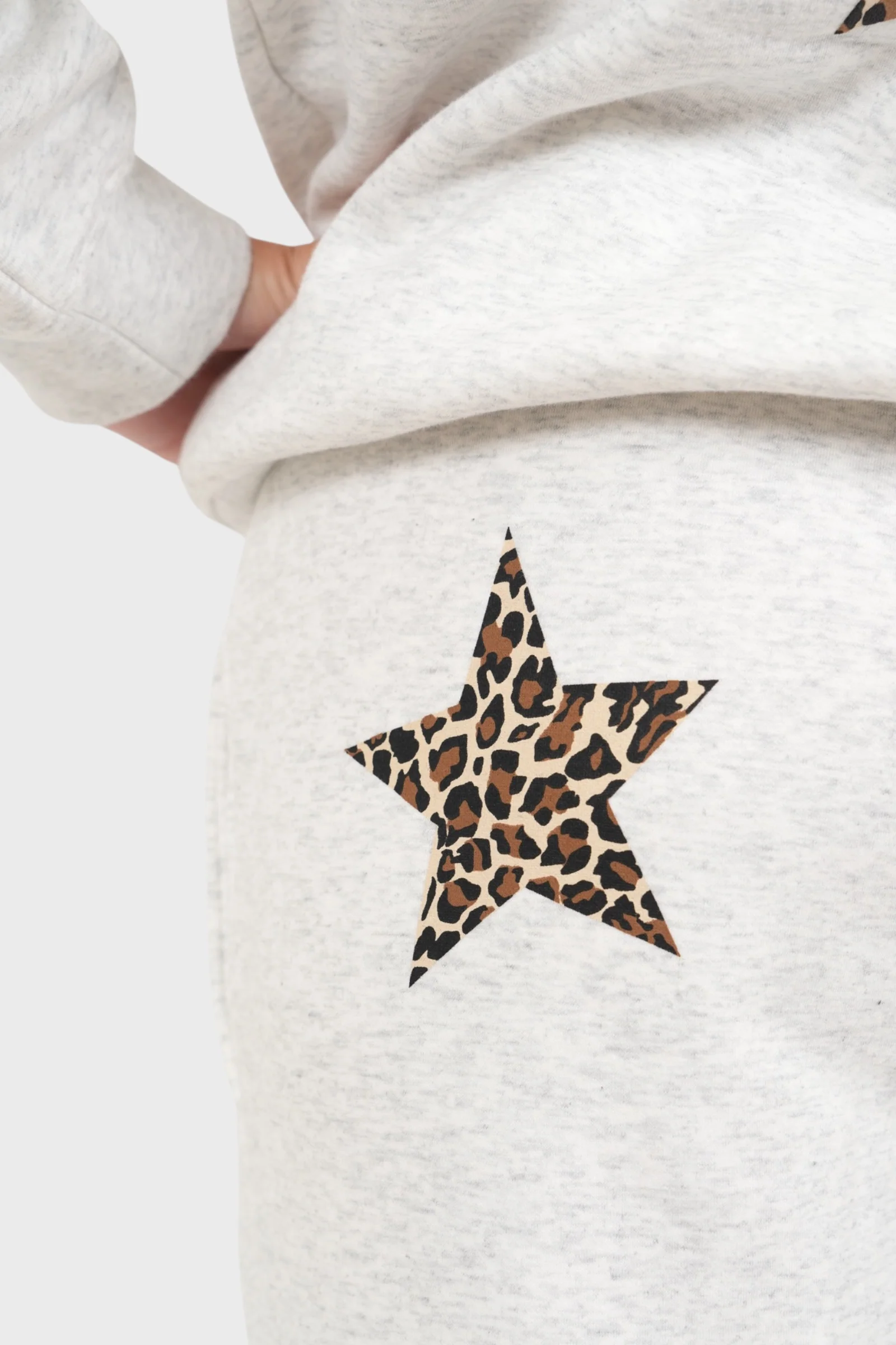 "Relaxed leopard" pants grey - Image 4
