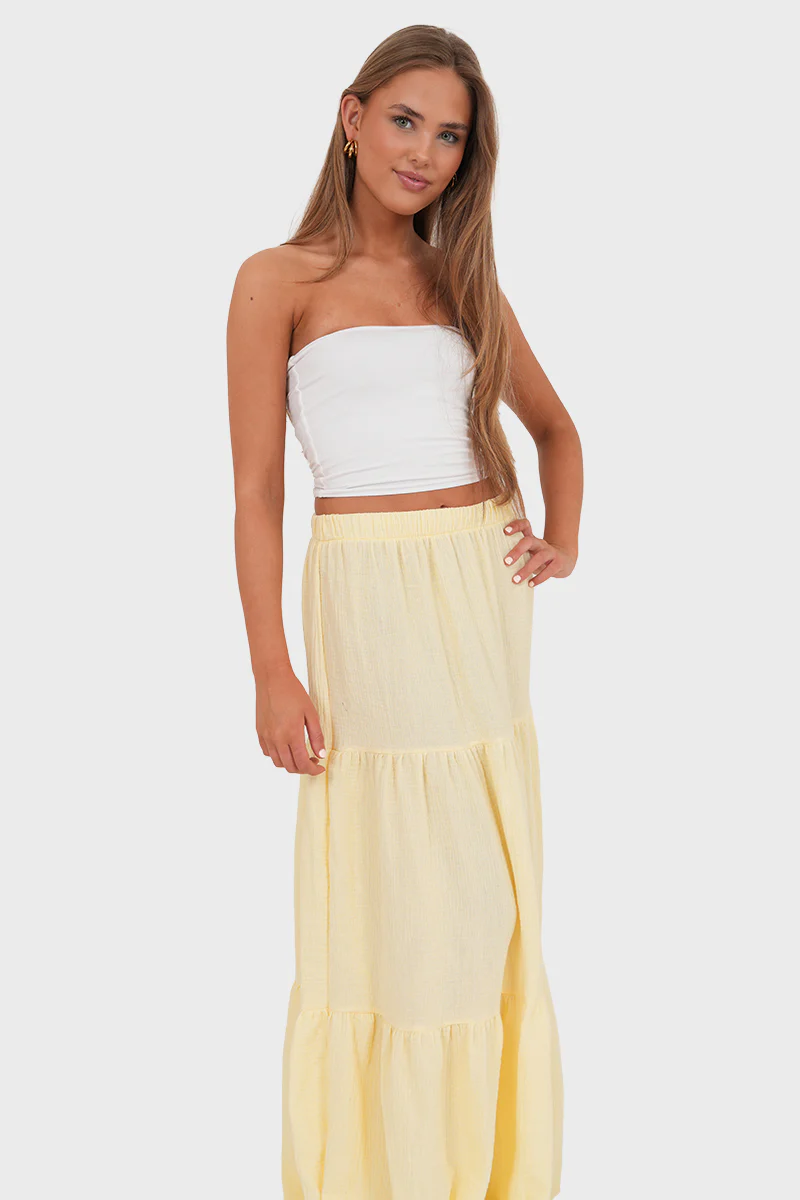 "Romee" skirt yellow - Image 3