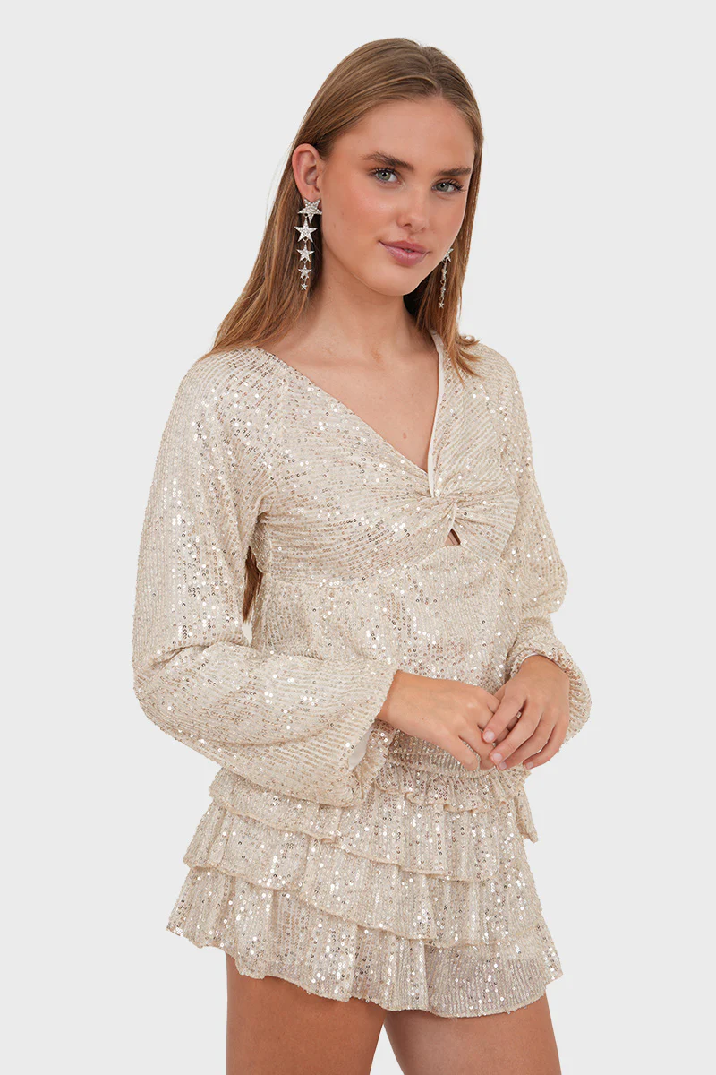 "Roxy" top champagne - Image 2