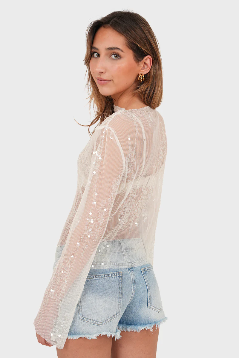 "Sara" top white - Image 4
