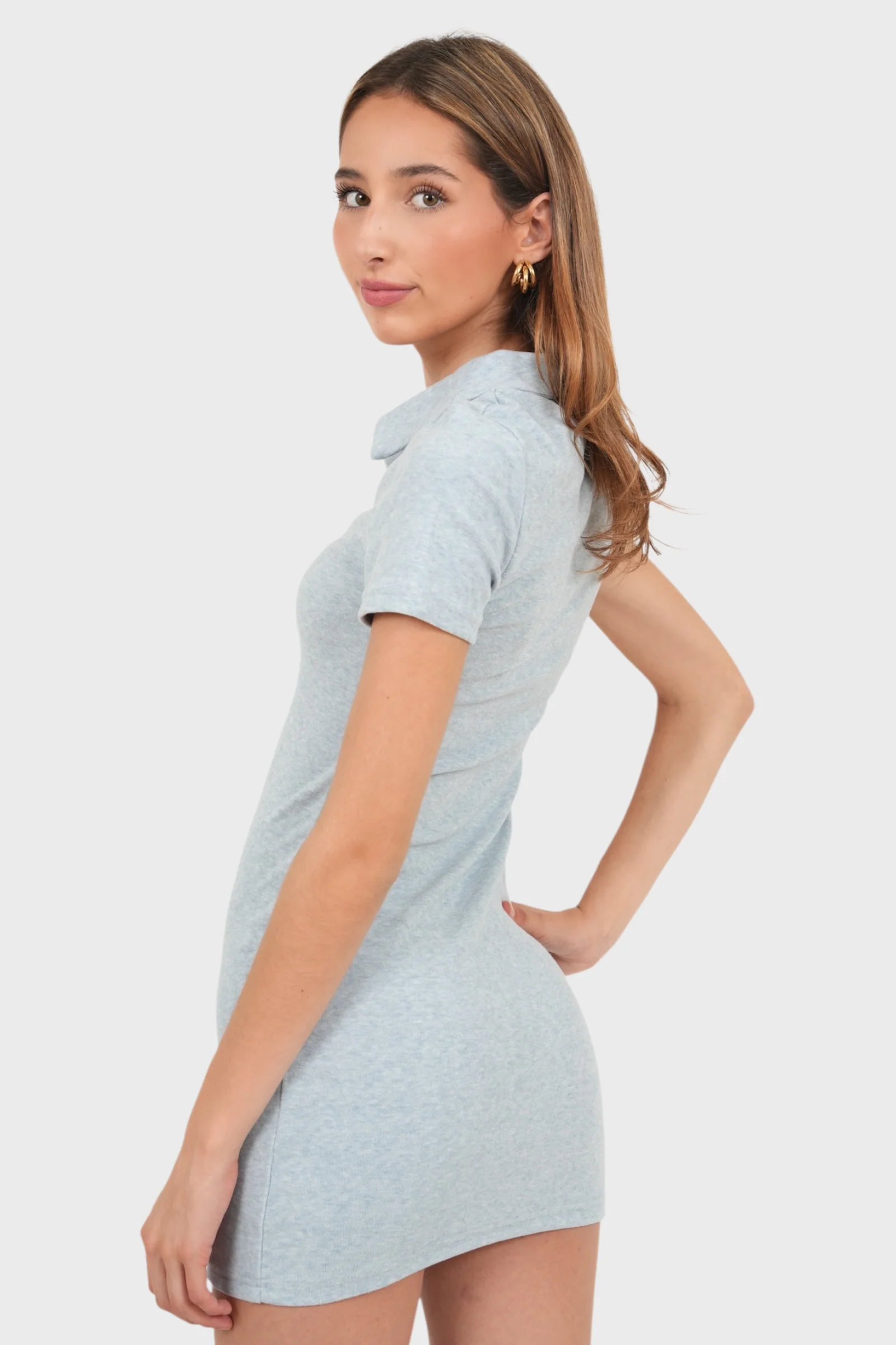 "Seaside" dress blue - Image 3