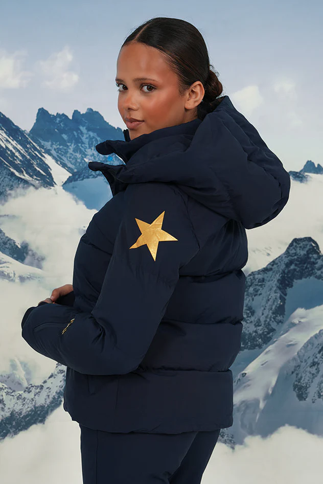"Snowfall" ski jacket navy - Image 6