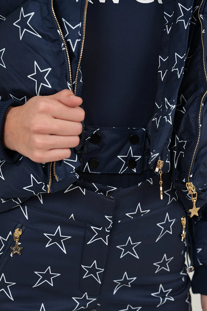 "Snowstar" ski jacket navy - Image 6