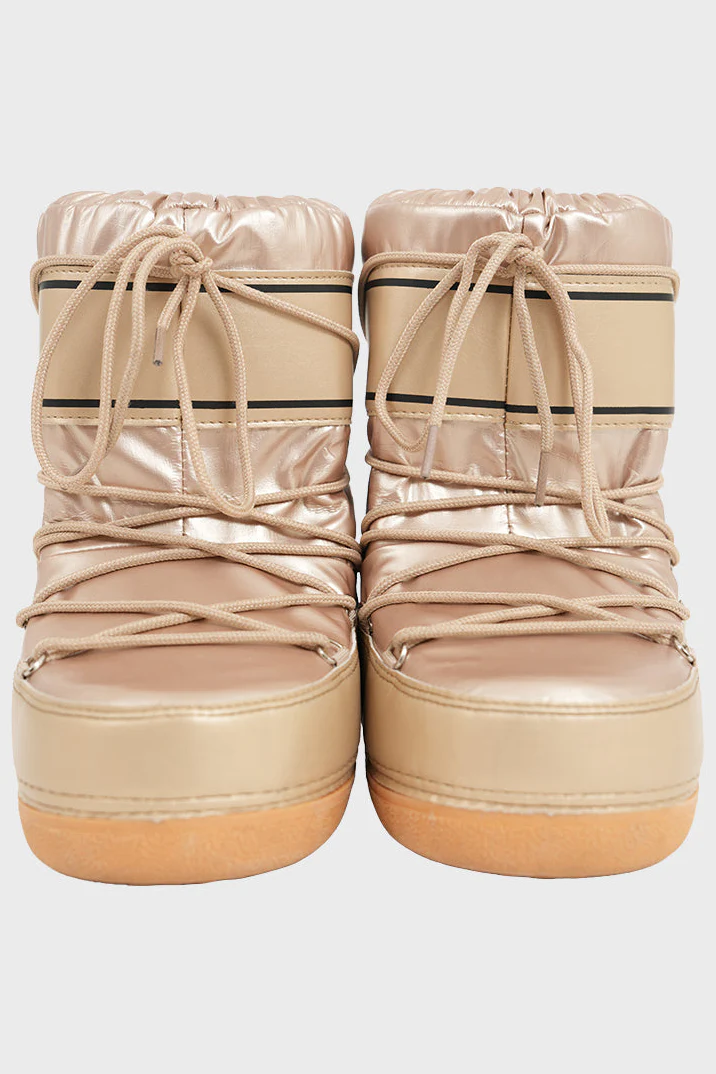 "Snowy" boots gold - Image 3
