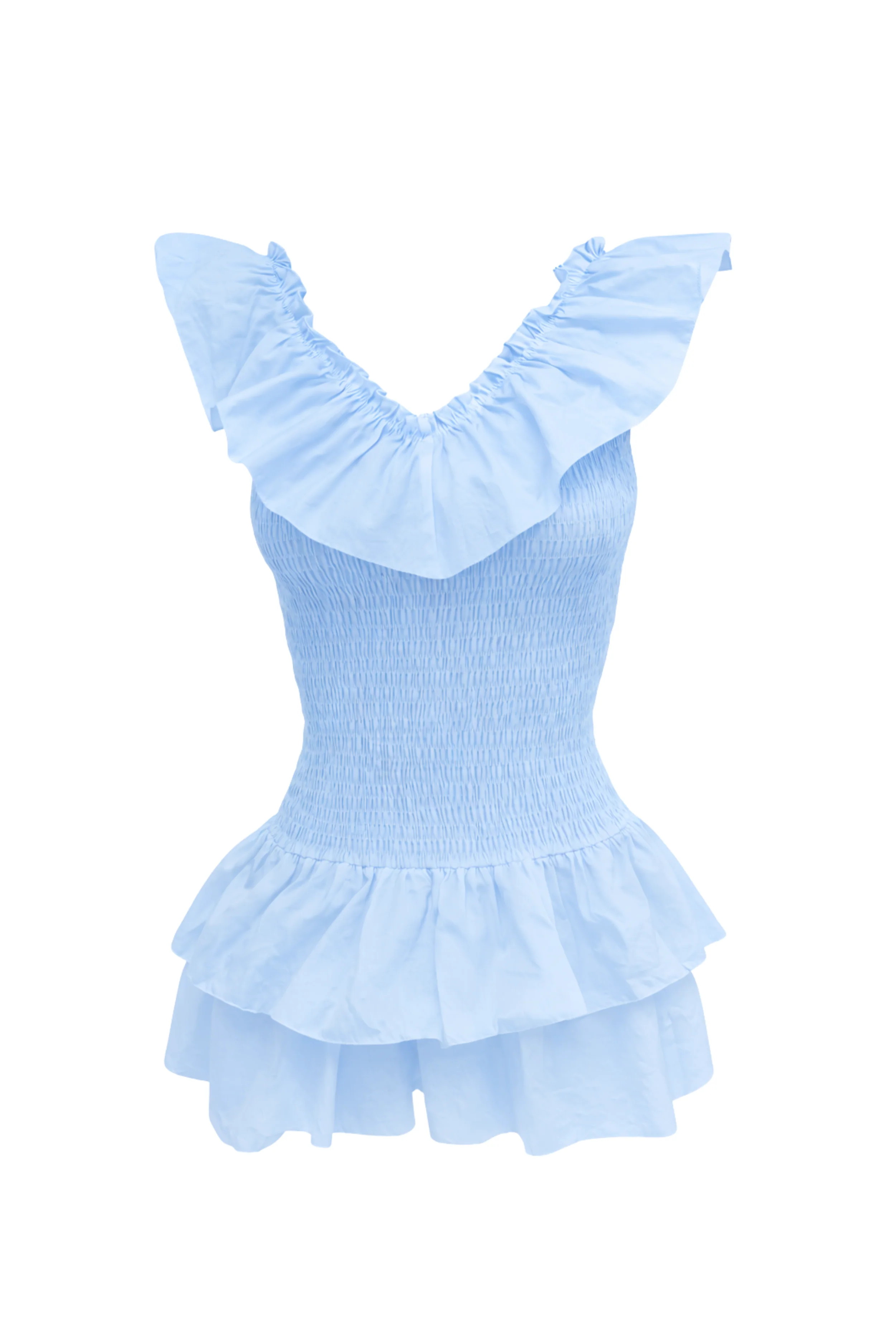 "Sol" dress sky - Image 5