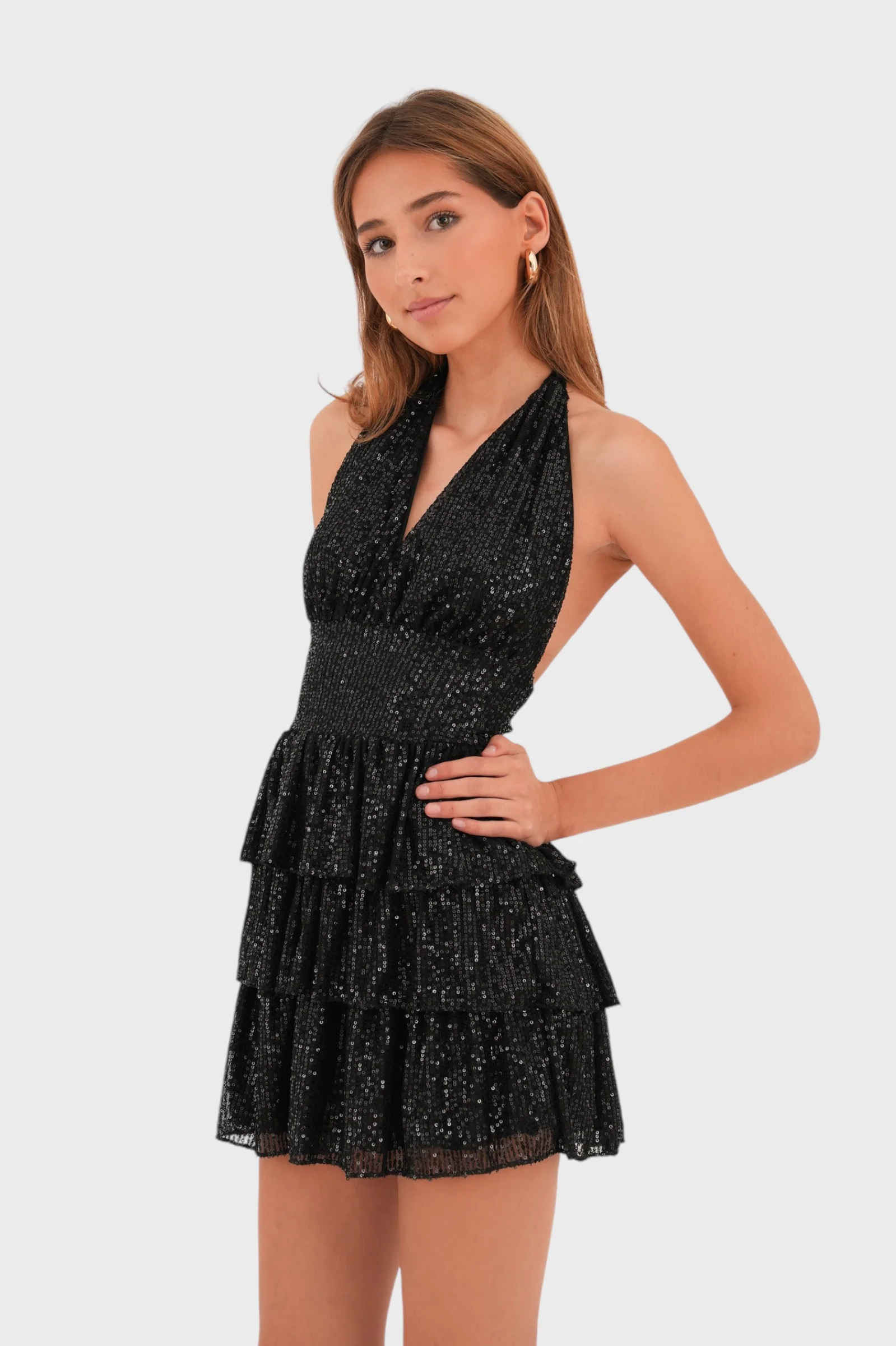 "Stardust" dress black - Image 3
