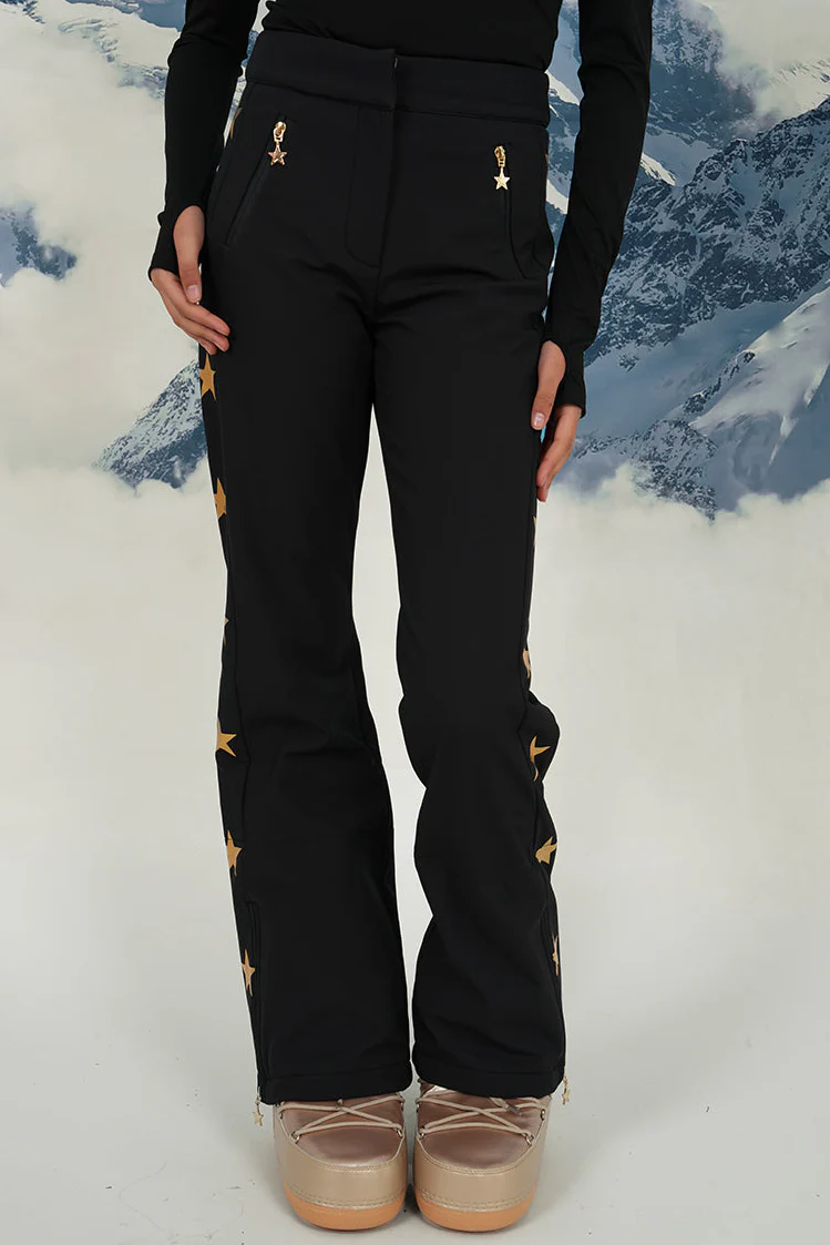 "Starry" ski pants black - Image 5