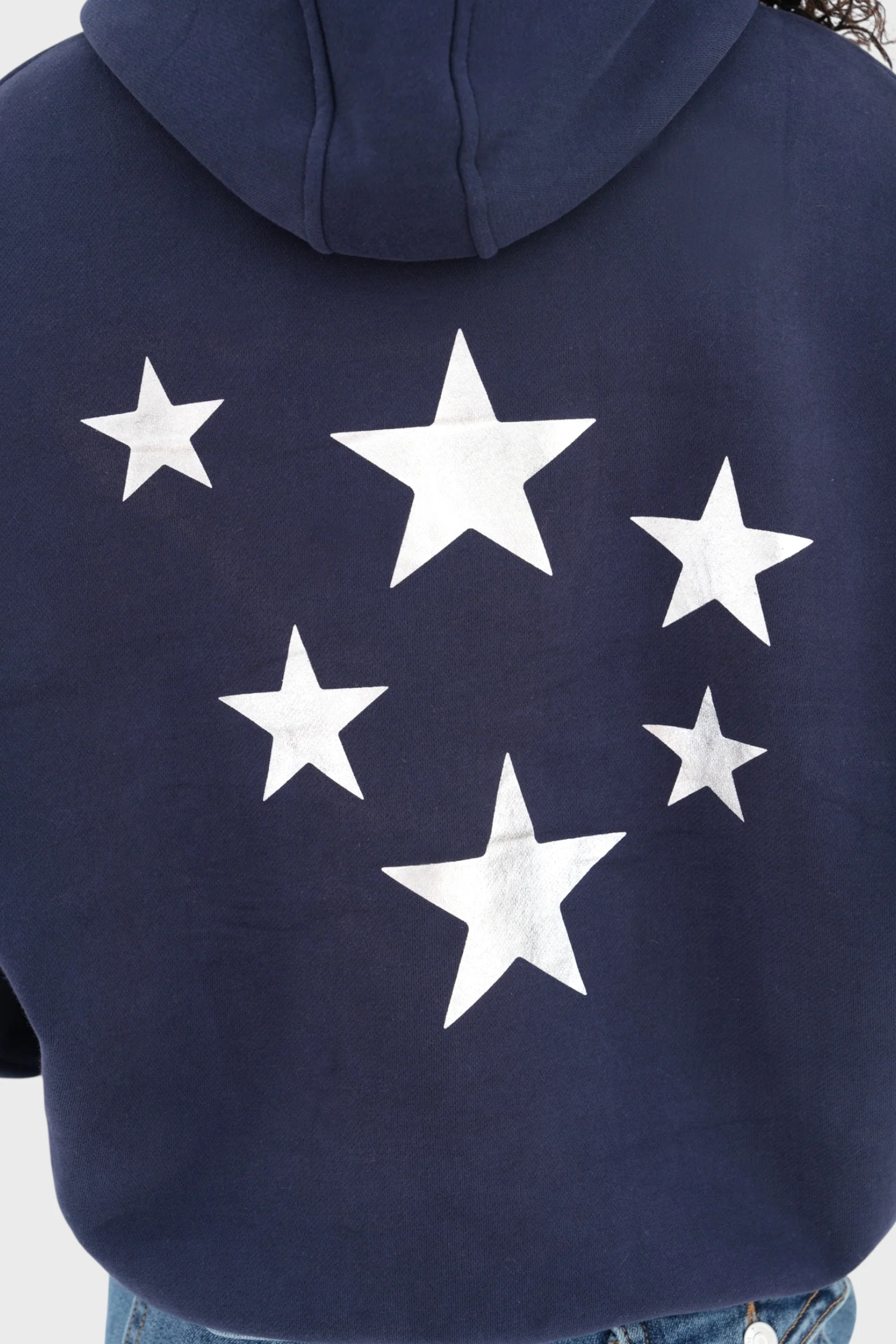 "Stars" hoodie navy - Image 4