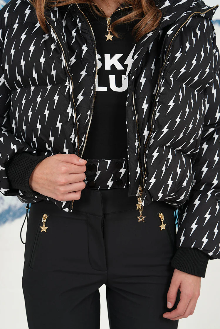 "Stormy" ski jacket black - Image 6