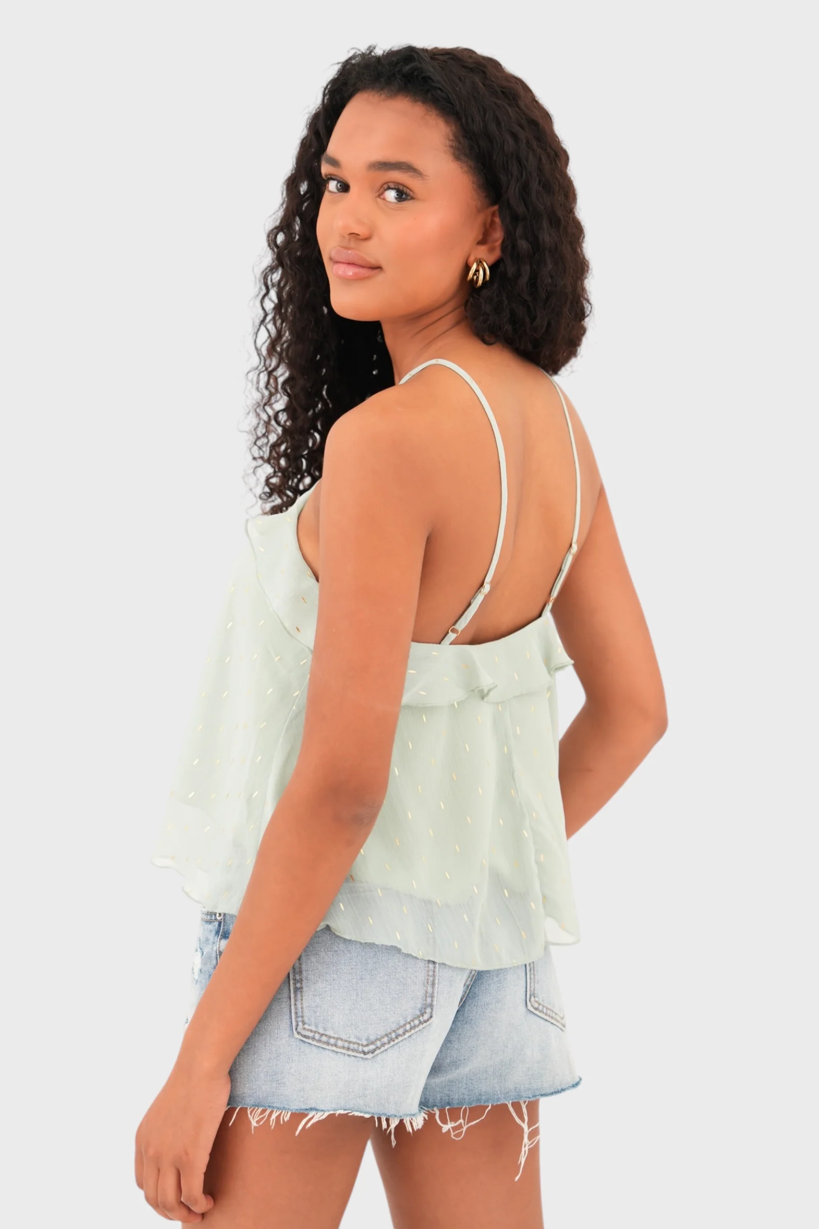 "Sunlit" top green - Image 3