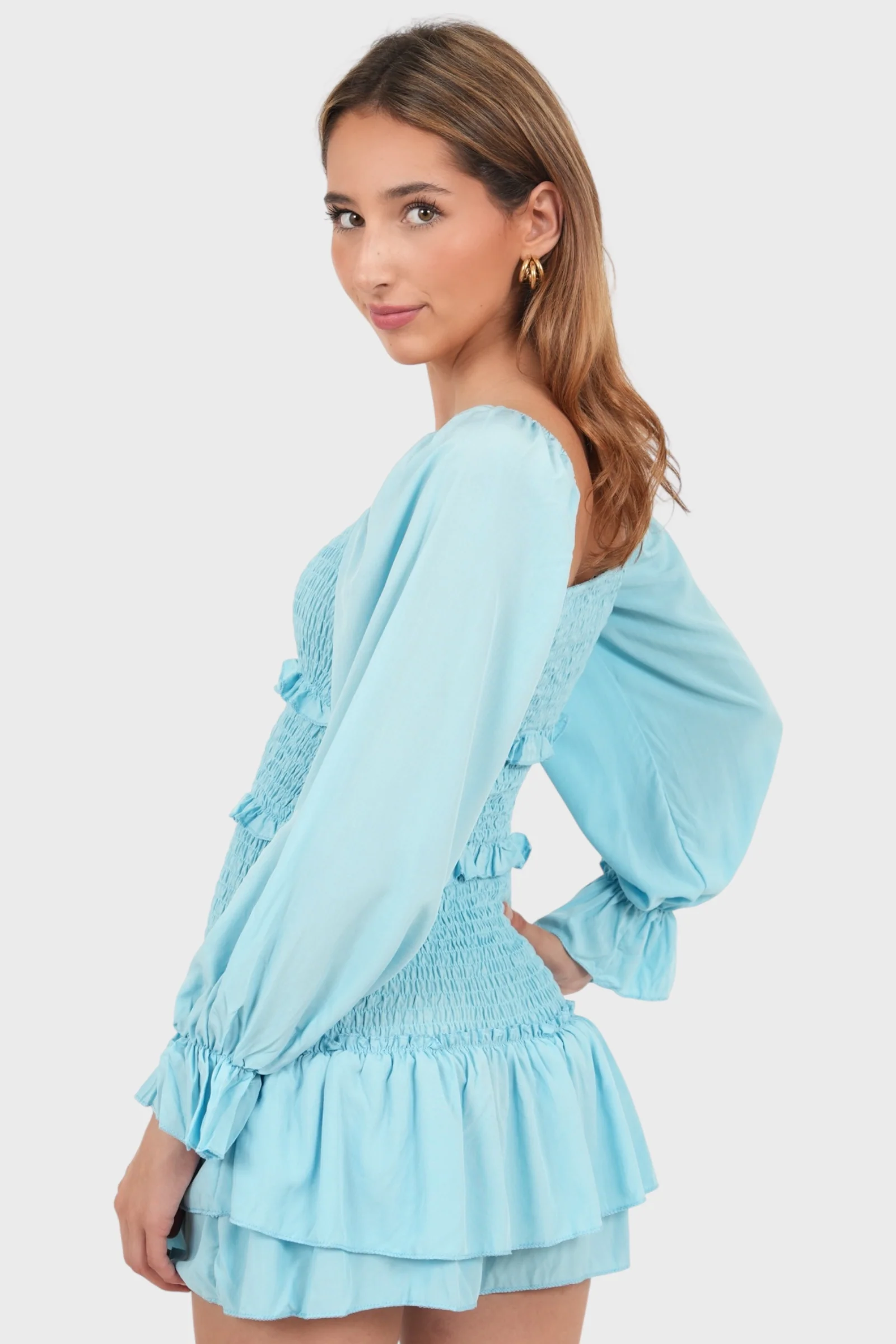 "Sunny" dress sky blue - Image 3