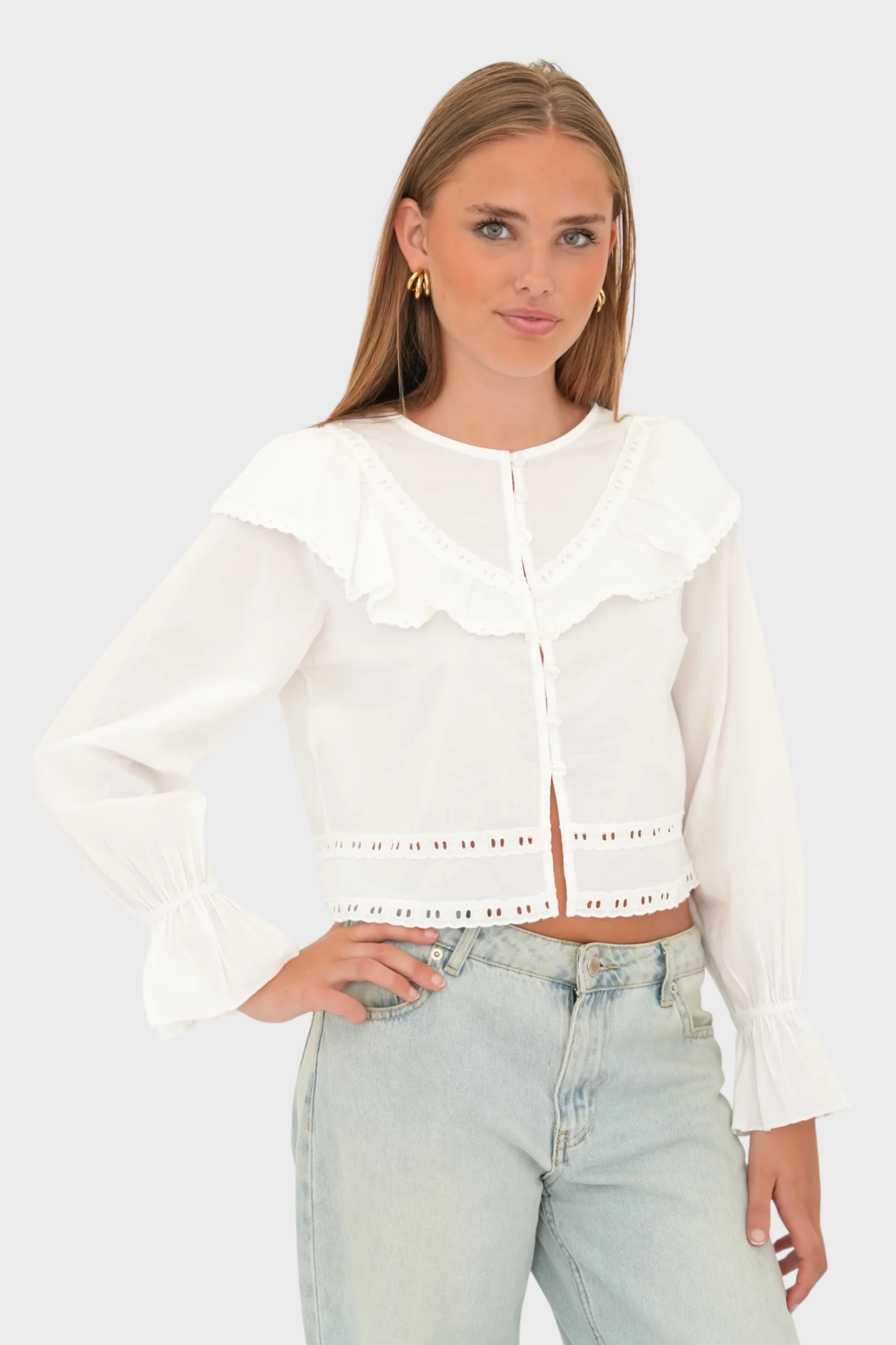 "Sweden" blouse white - Image 3