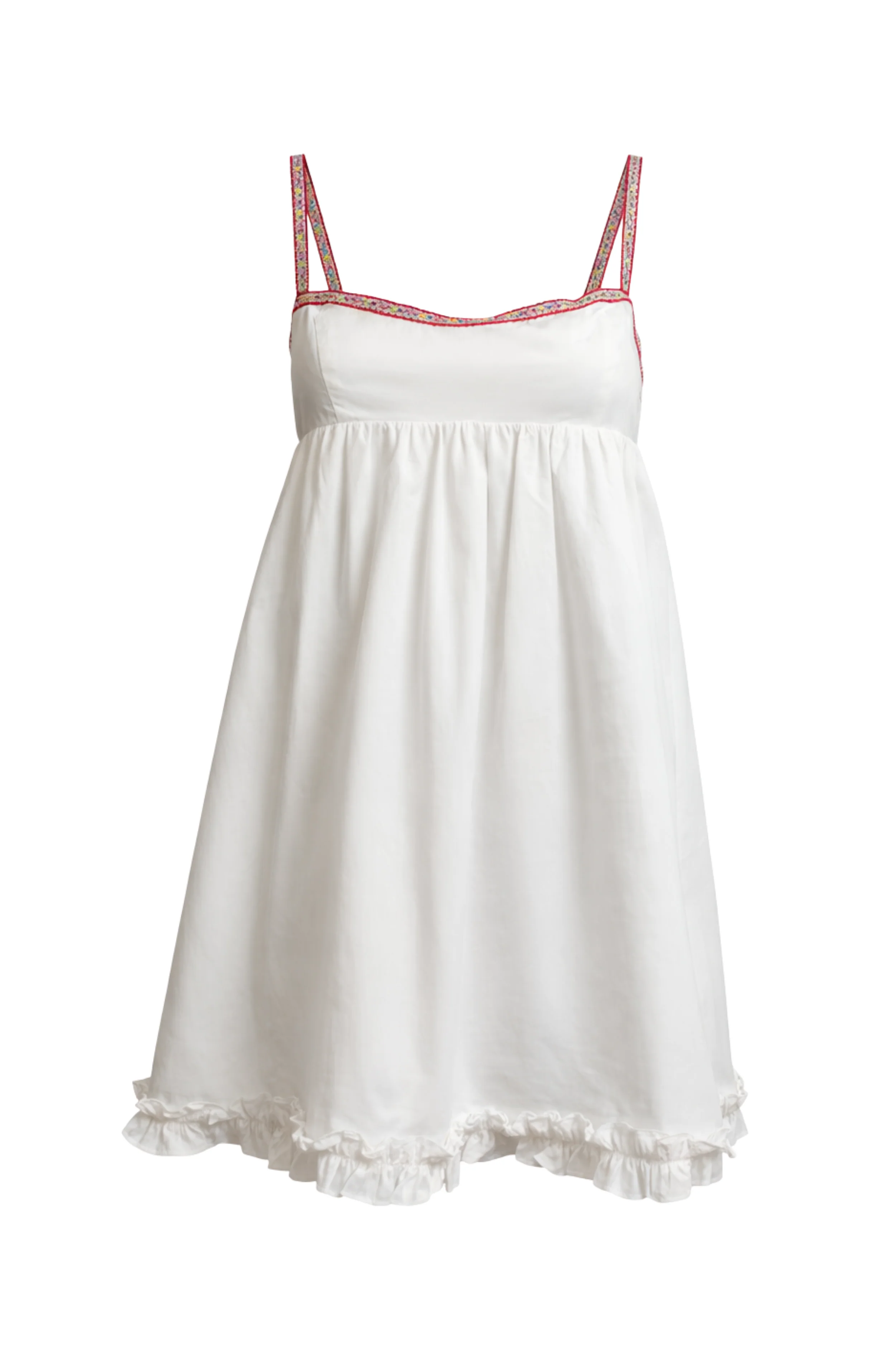 “Sweet peach” dress white - Image 7