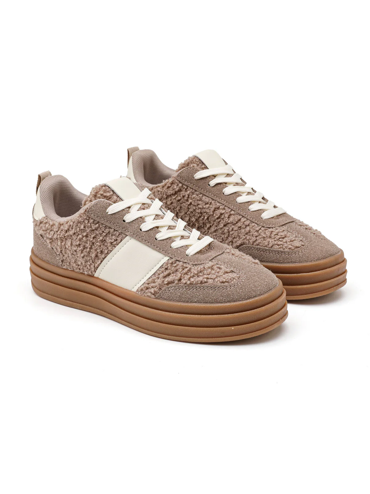 "Teddy" shoes taupe - Image 2