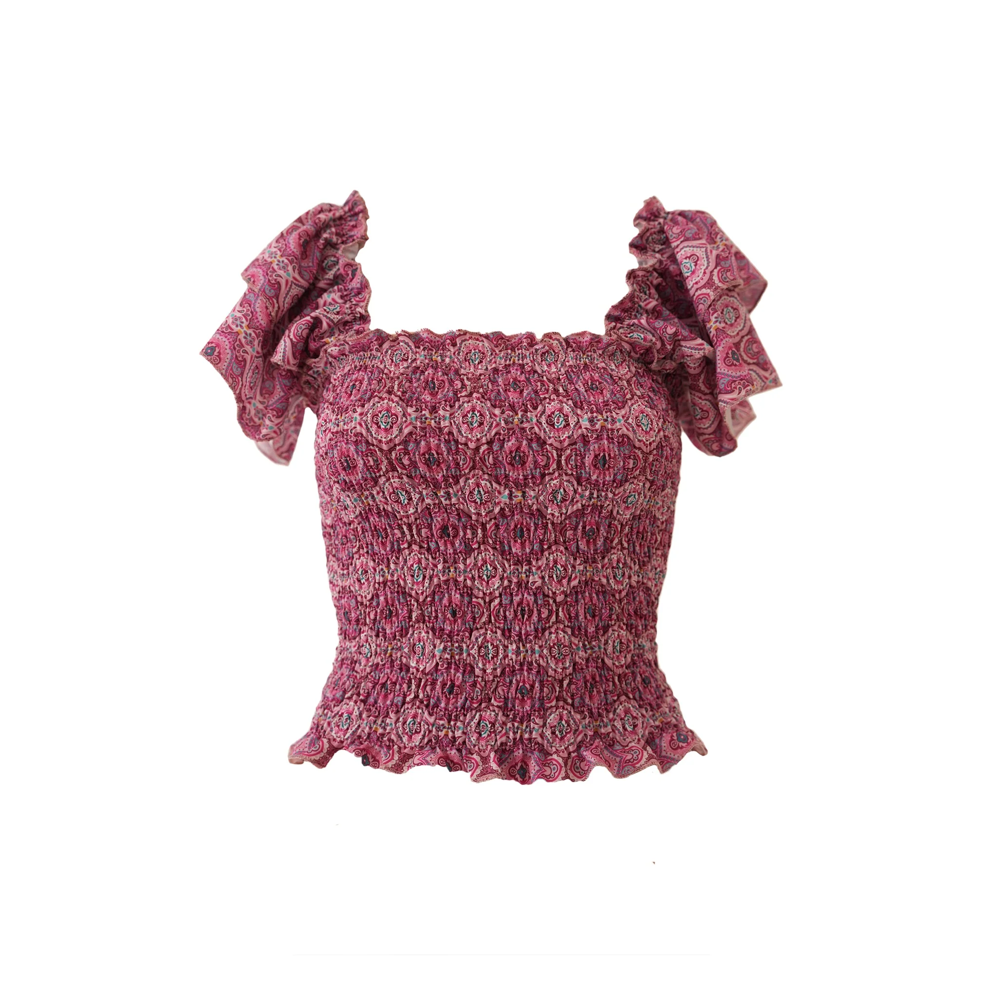 "Tulum" ruffle top - Image 3