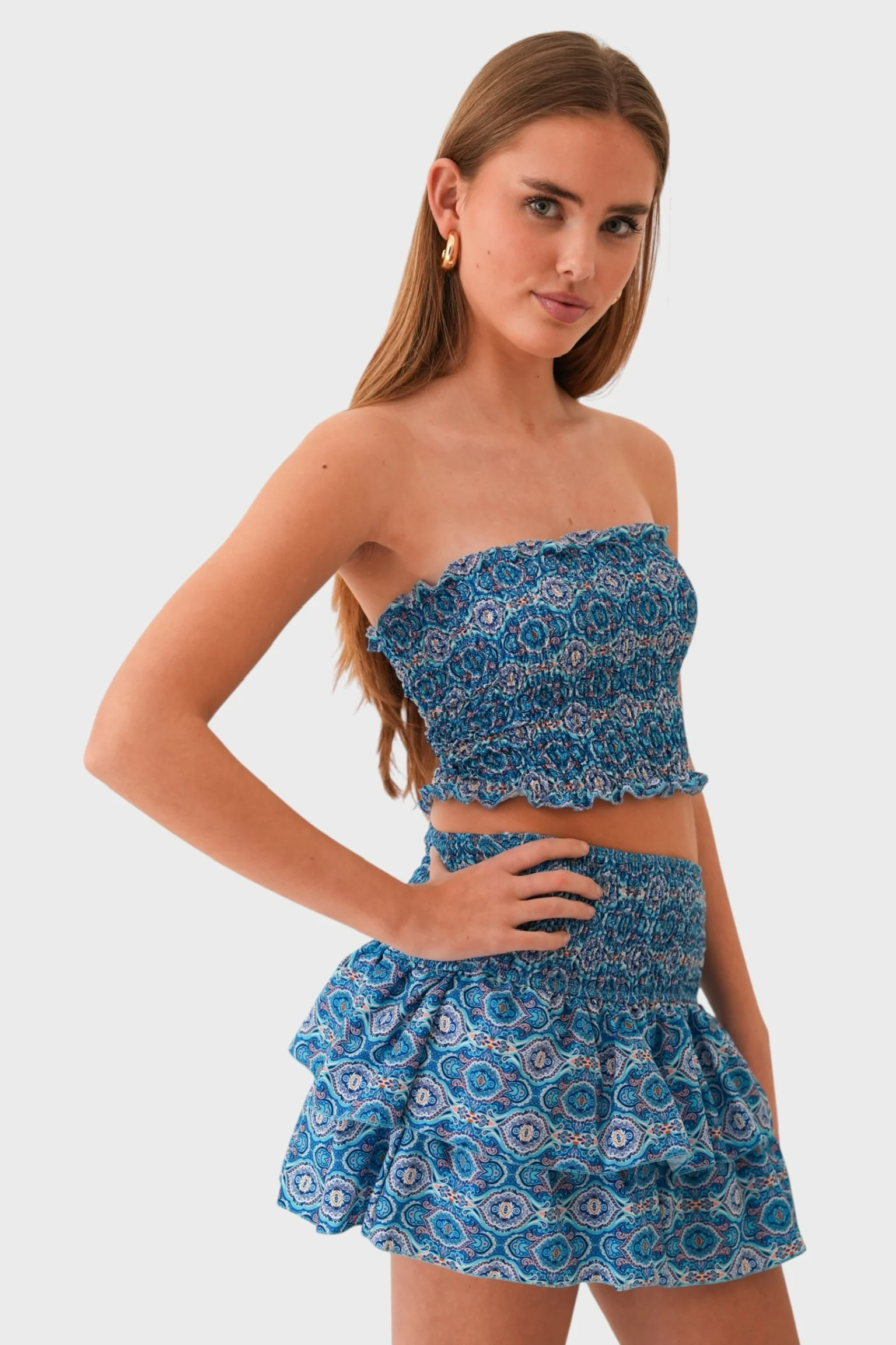 “Tulum” tube top blue - Image 2