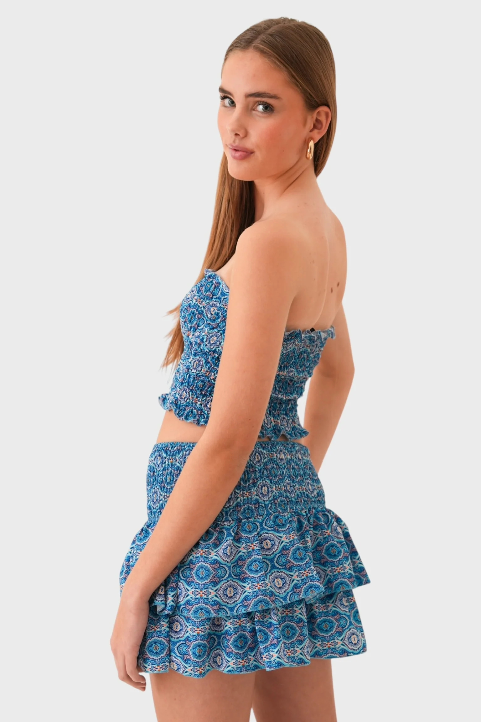 “Tulum” tube top blue - Image 3