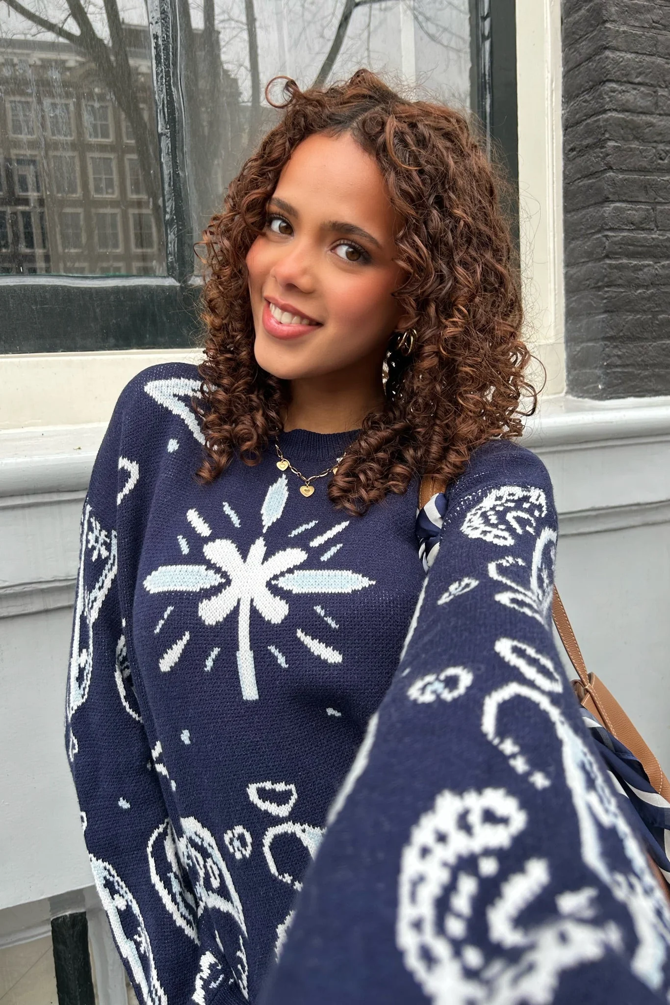 "Vera" Sweater navy