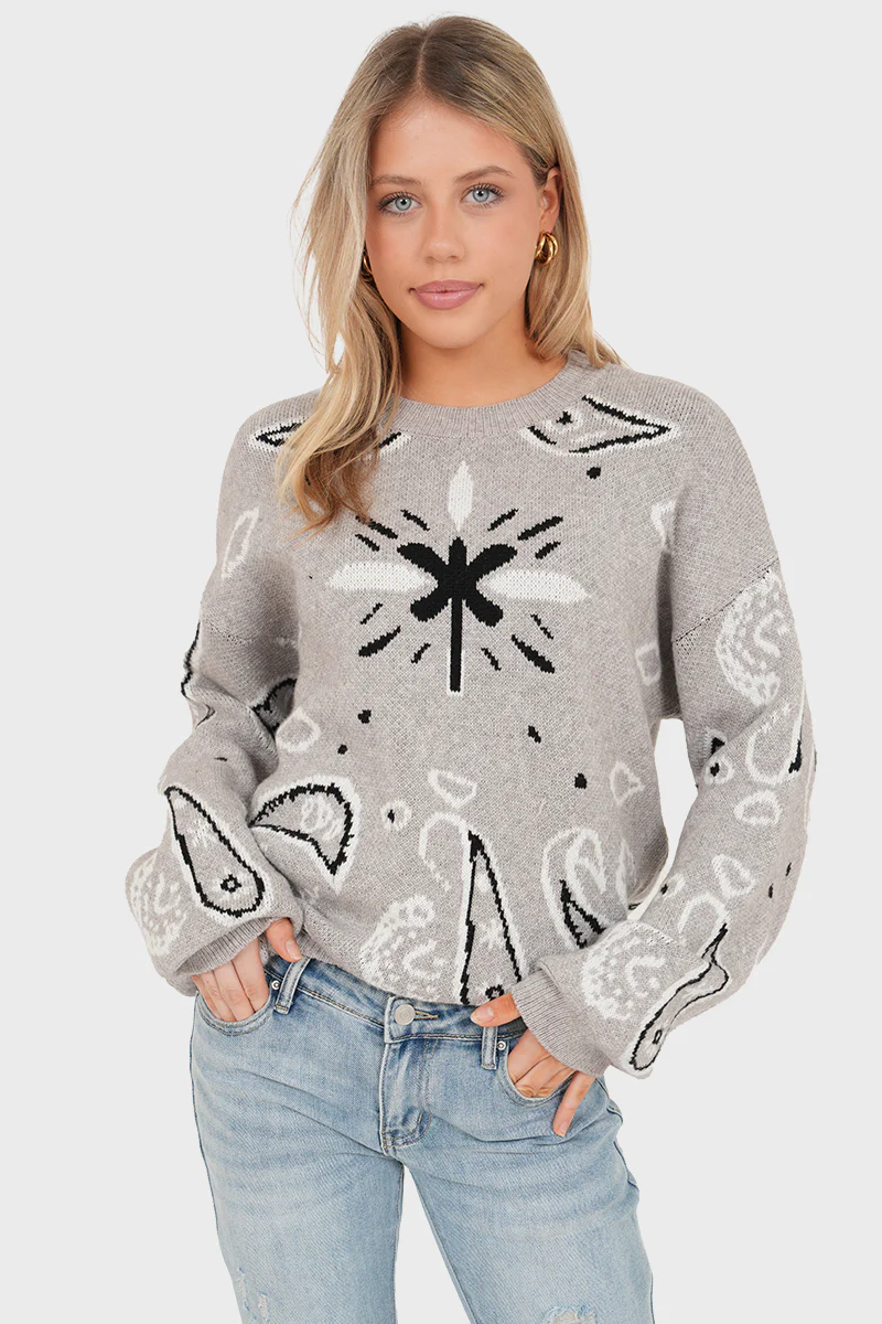 "Vera" sweater white