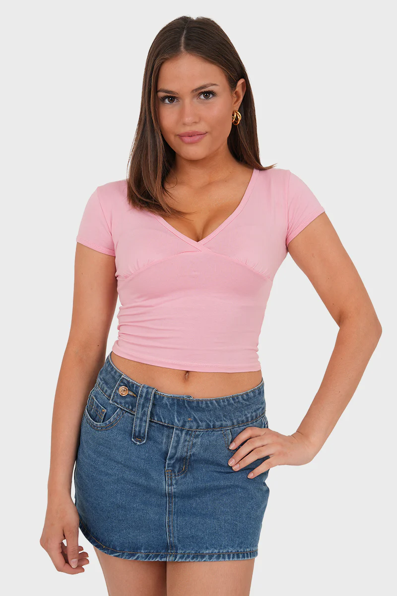 "Viv" top pink - Image 3