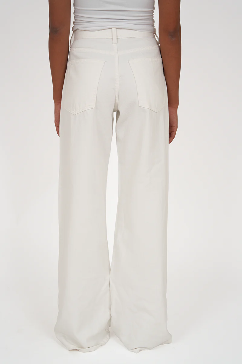 "Wide" leg jeans white tall - Image 6