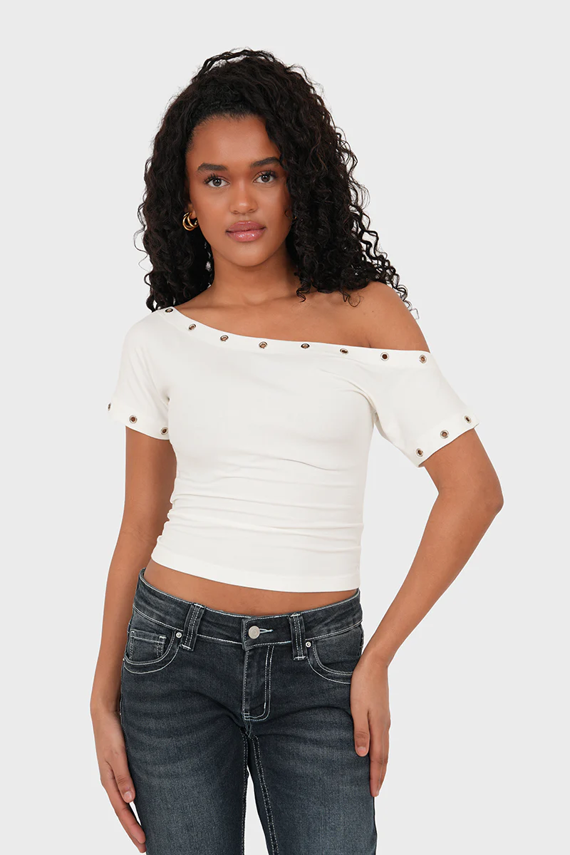 "Zaya" top white - Image 2